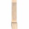 Ekena Millwork Portland Smooth Timber Gable Bracket, Douglas Fir, 36"W x 19"H x 3 1/2"D x 3 1/2"F, 13/12 Pitch GBW036X19X0404POR00SDF - alternate 4